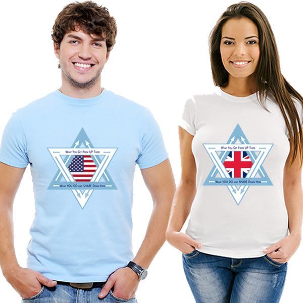 ללבוש אמונה לבש את אמונותיך עם חולצות הטי שלנו לגברים, נשים וילדים.