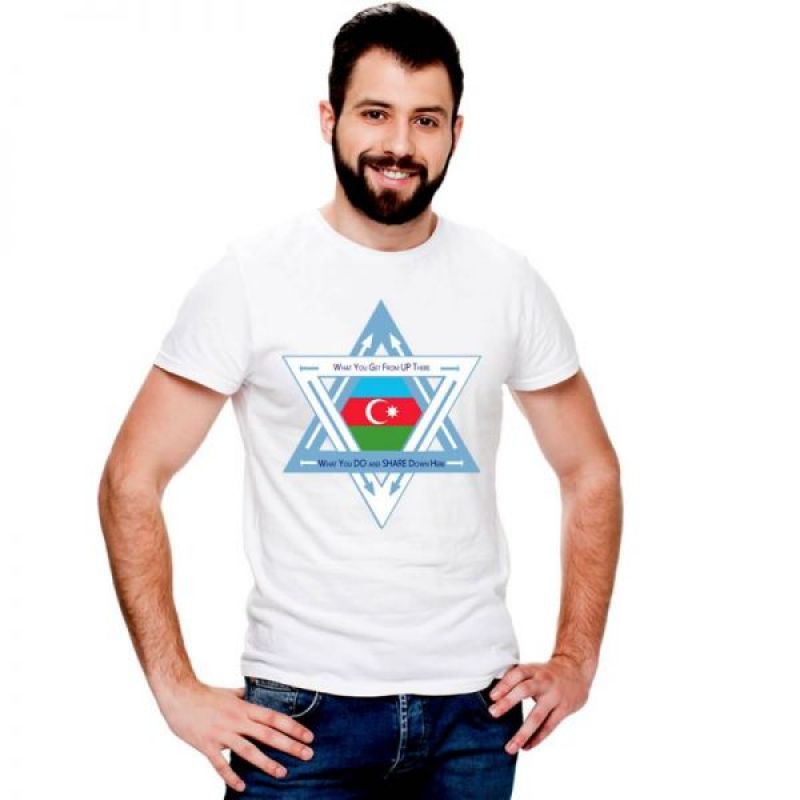 Drapeaux T-Shirts Azerbaïdjan